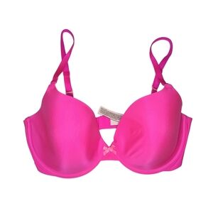 Victoria's Secret Pink Demi Coverage Lightly Lined Bra with Underwire, 34DD